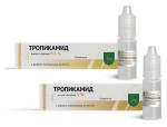 Тропикамид, капли глазные 5 мг/мл 10 мл 1 шт флакон-капельница