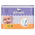 Подгузники, Bella (Белла) 8-18 кг 42 шт Панда макси