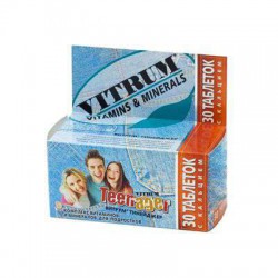 Витрум Тинейджер табл. жев. 30 шт.