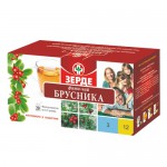 Брусника, фильтр-пакет 1.5 г 20 шт фито-чай