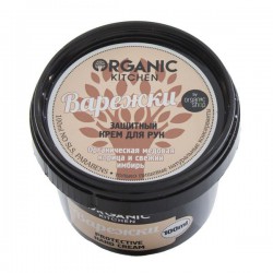 Крем для рук Organic Kitchen Варежки защитный медовая корица и свежий имбирь 100 мл