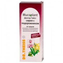 Доктор Тайсс сироп с подорожником от кашля сироп 100 мл №1 шт.