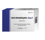 Фосфомицин-ЛекТ, порошок для раствора для приема внутрь 3 г 8 г 2 шт