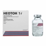 Неотон, порошок для приготовления раствора для инфузий 1 г 4 шт флаконы