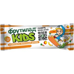 Батончик, Kids (Фрутилад Кидс) 25 г морковно-яблочный драйв