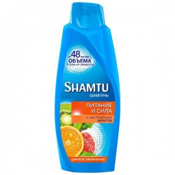 Шампунь Shamtu Питание и Сила экстракт фруктов 650 мл