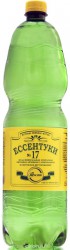 Вода минеральная, Ессентукская здравница 1.5 л №17 лечебно-столовая газированная