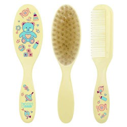 Набор Lubby Малыши и малышки расческа и щетка