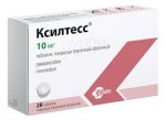 Ксилтесс, таблетки покрытые пленочной оболочкой 10 мг 28 шт