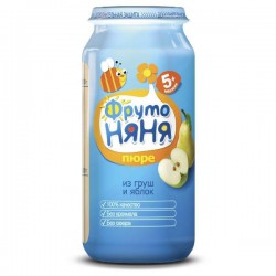 Пюре Фрутоняня яблоко груша с 5 мес 250 г