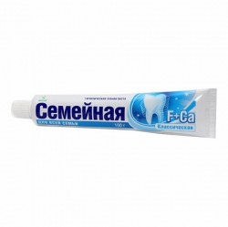 Зубная паста Семейная фтор + кальций 100 г
