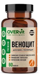 Веноцит OVERvit БАД Стрессовер 60 шт. капс.