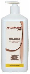 Крем для рук Абсолюсейф профессиональный для медработников регенерирующий 500 мл