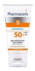 Крем солнцезащитный детский Pharmaceris S (Сан протекшен) Дермопедиатрик SPF50+ безопасный защитный с первого дня жизни 50 мл