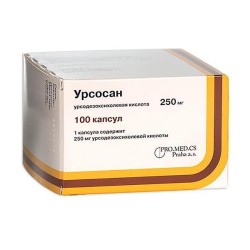 Урсосан капс. 250 мг 100 шт.